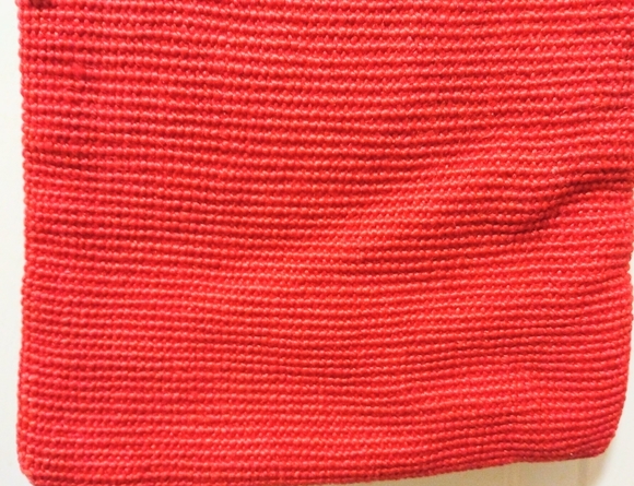 Fabric & Crochet Knit Cross Body Bag - Picture 11 of 16